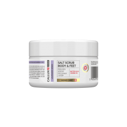 Scrub cu sare, lavandă și struguri 250g Scrub cu sare, lavandă și struguri 250g